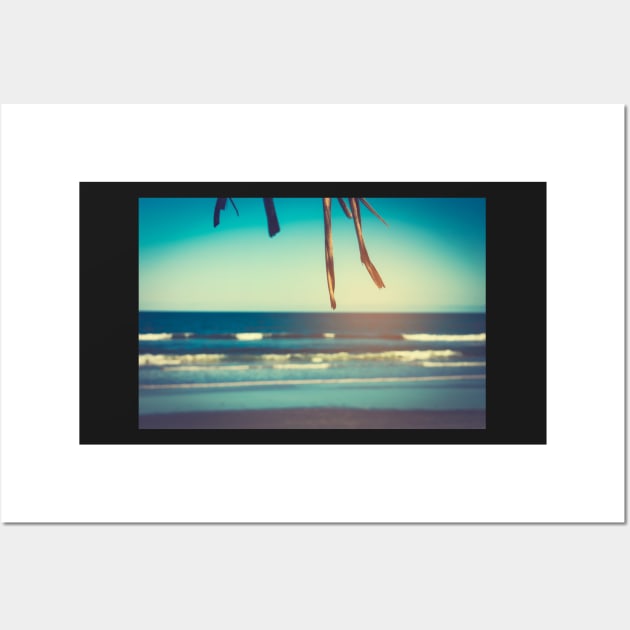 Afternoon Sunset Beach Walk Wall Art by MT Photography & Design